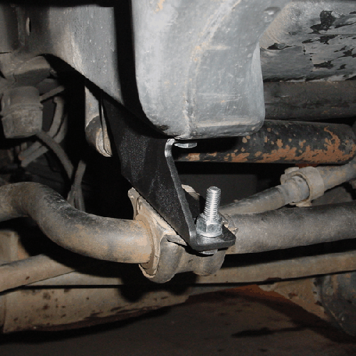 Dodge Ram AntiSway Bar Drop Brackets Hell Bent Steel