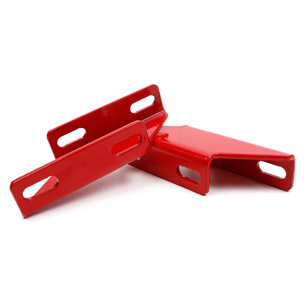 Limited Edition RED Dodge Ram AntiSway Bar Drop Brackets Hell Bent Steel