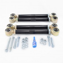 Isometric view - Dodge Ram Adjustable Upper and Lower Control Arm Kit. Fits 2000-2009 Dodge Ram Solid Axle 1500/2500/3500 4x4 Trucks