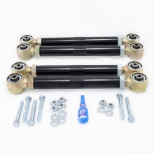 Isometric View - Dodge Ram Adjustable Upper and Lower Control Arm Kit. Fits 1994-1999 Dodge Ram Solid Axle 1500/2500/3500 4x4 Trucks